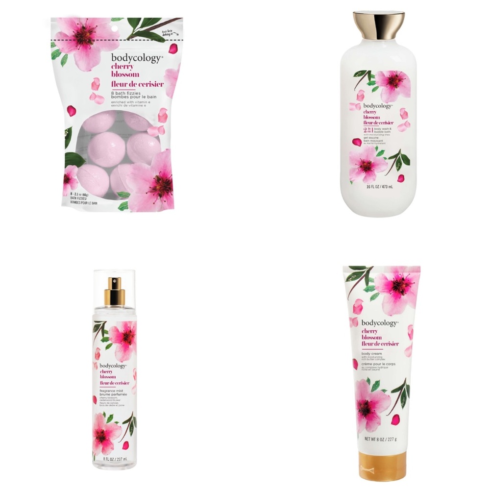 Bodycology Cherry Blossom Bath & Body Set
